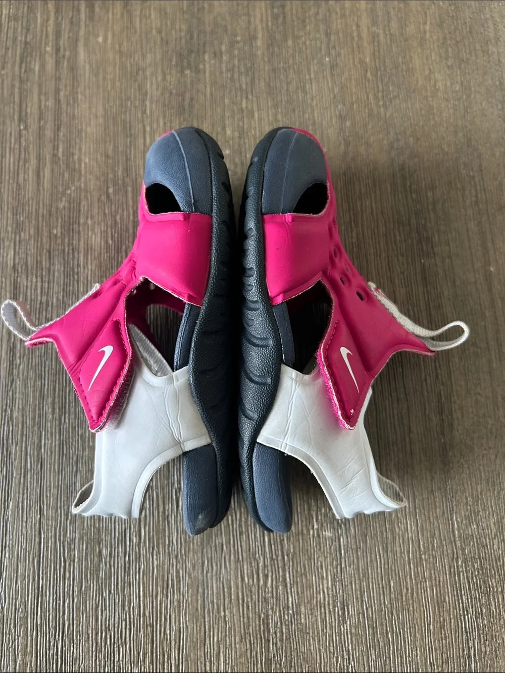 Nike Sunray Protect 2 Pink Grey Toddler Girl's, Sz. C6, Gently Used.